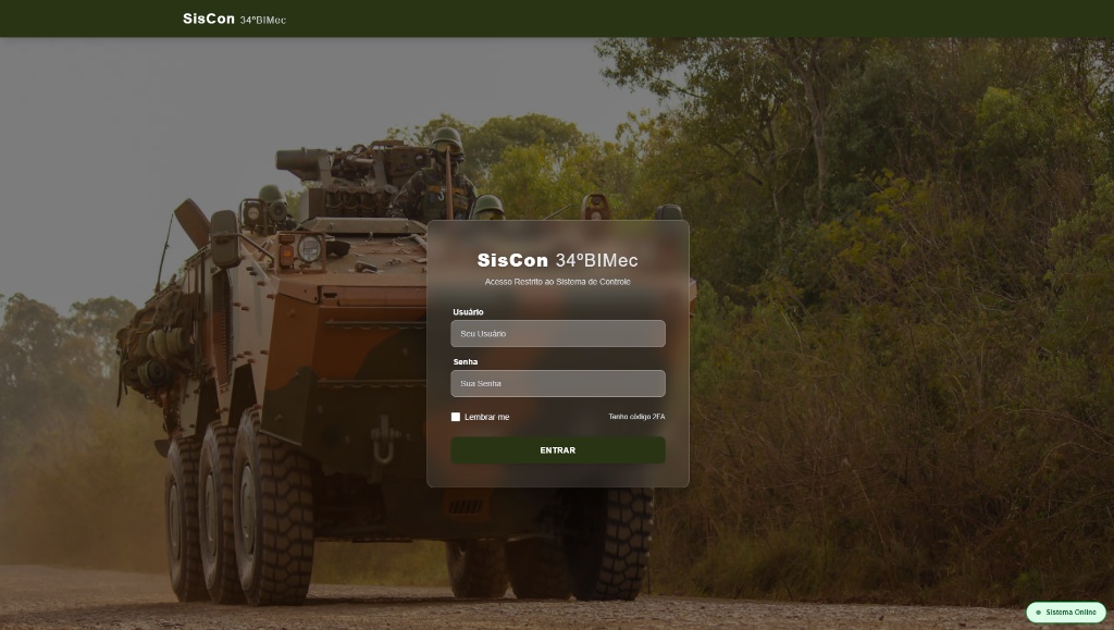 SISCON - Sistema de Controle